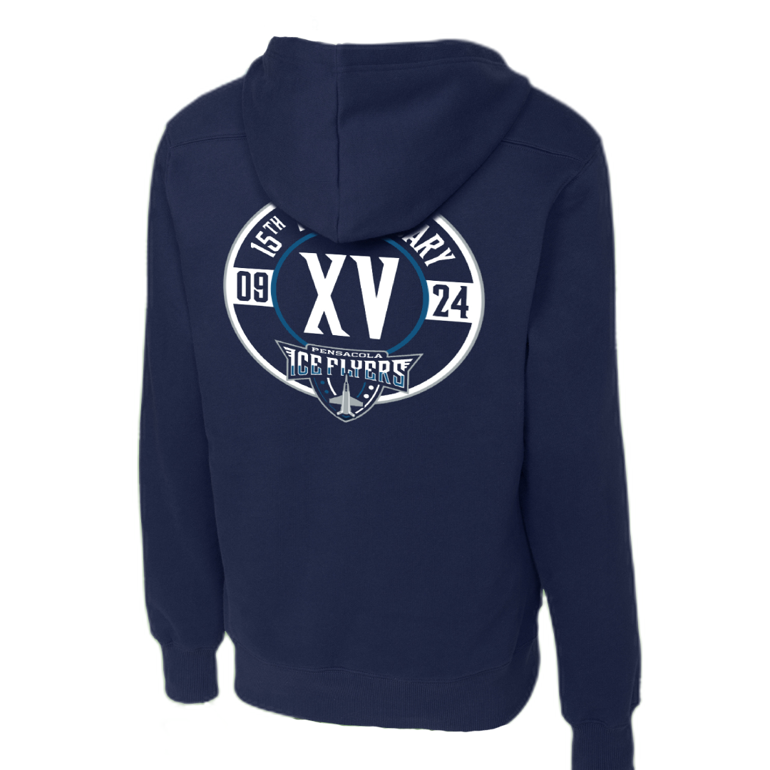 Ice Flyers 15th Anniversary Lace Up Hoodie