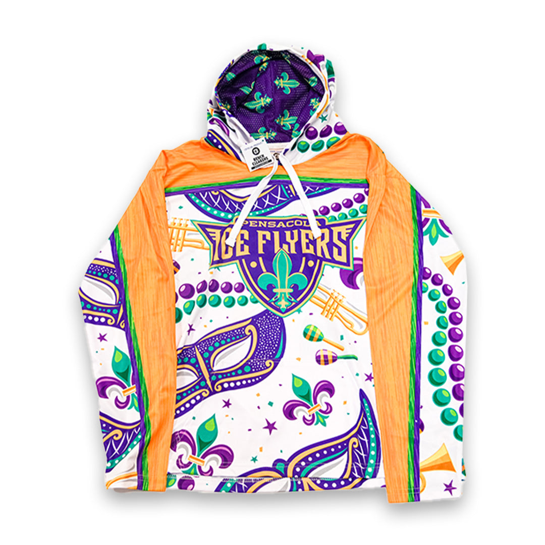 Mardi Gras Lightweight Hoodies