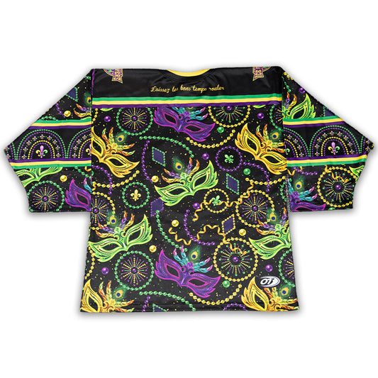 Mardi Gras Embroidered Jersey 2026