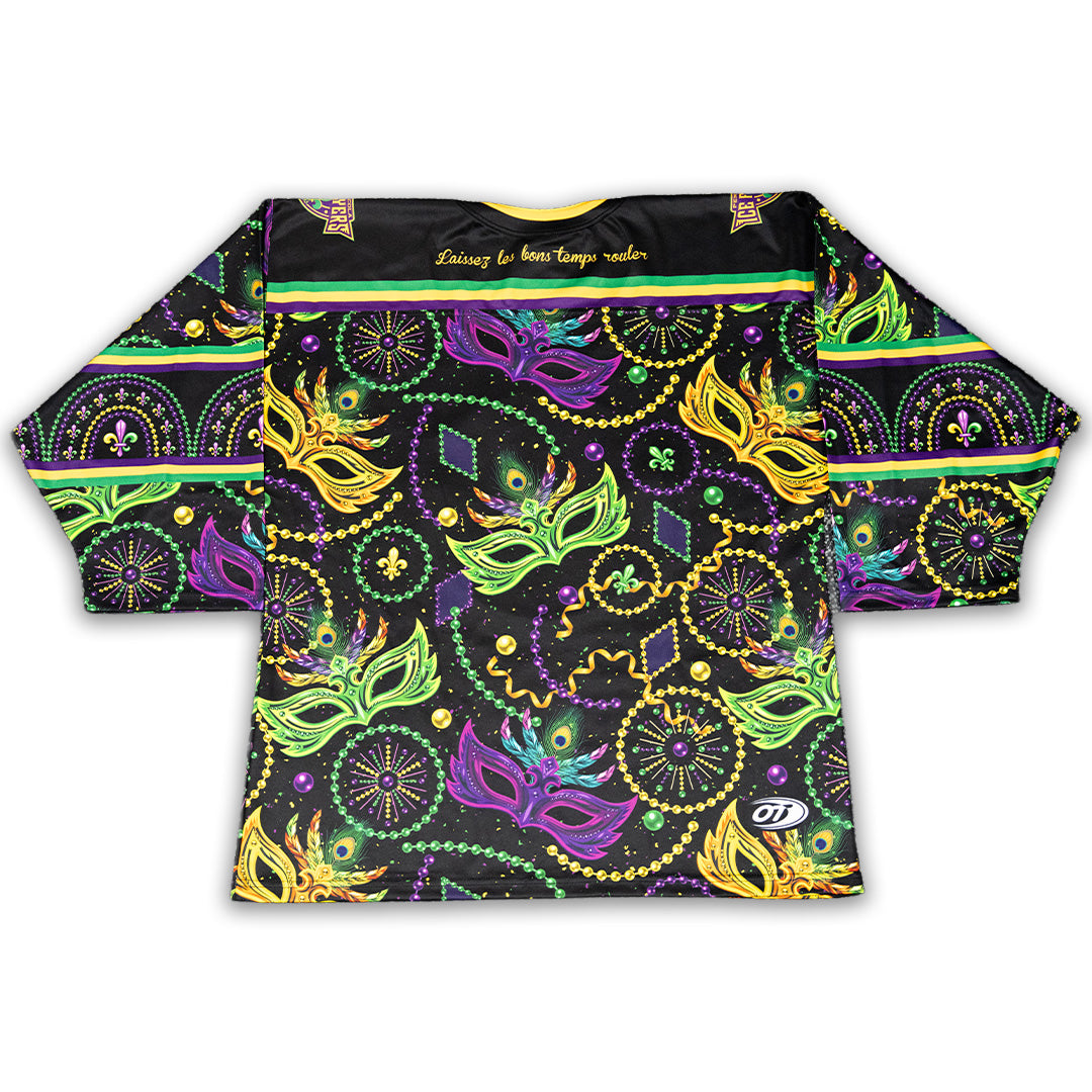 Mardi Gras Embroidered Jersey 2026