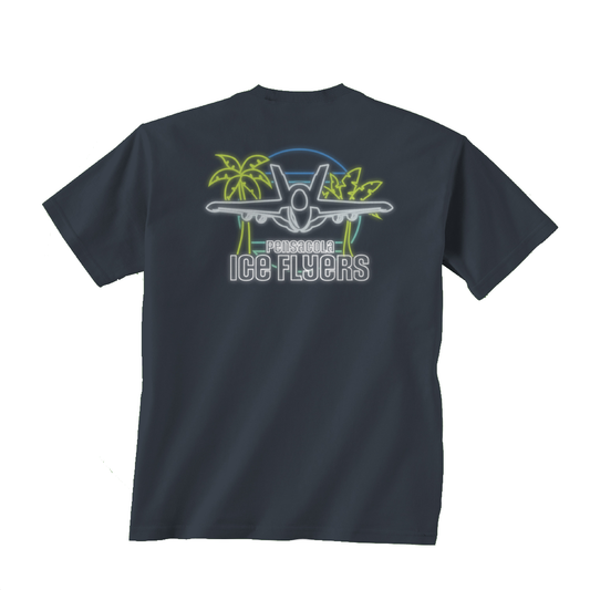 Alternate Logo Neon T-Shirt Gray