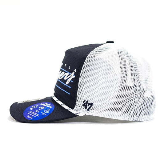 '47 Mesh Navy Ice Flyers Rope Hat
