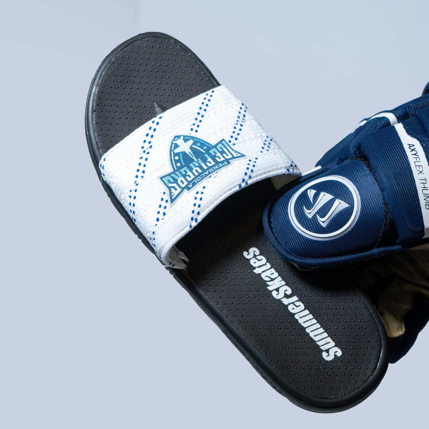 Hockey Lace Slides