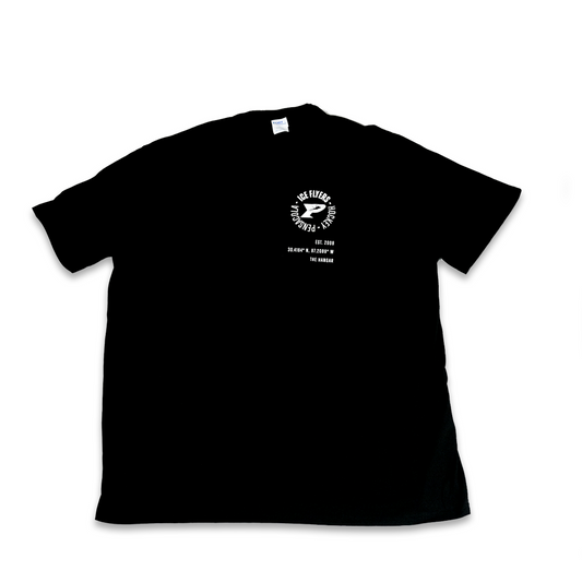 Navy P Logo T Shirt