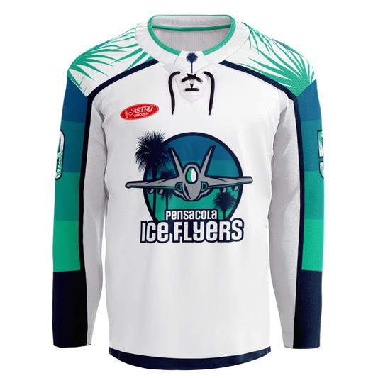 2023-24 Ice Flyers Emerald Coast Alternate Replica Youth Jersey