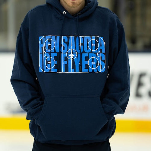 Navy Rink Hoodie