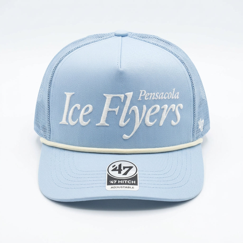 Ice Flyers 47 Brand Foundation Script Rope Hitch Cap