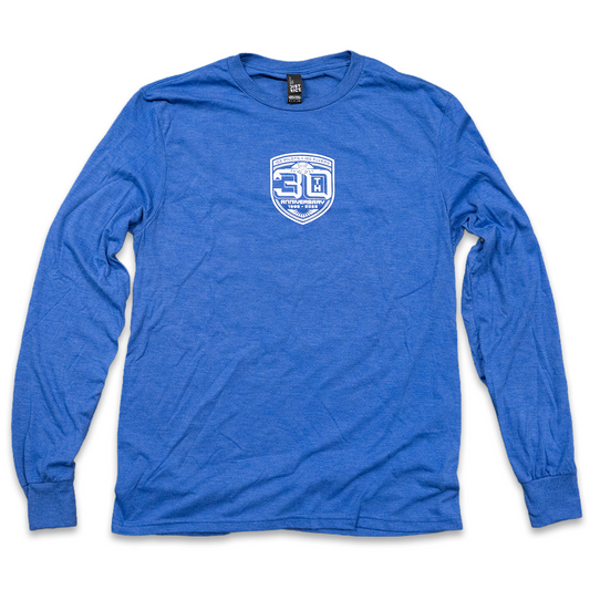 Ice Flyers Adult 30th Anniversary Legacy Long Sleeve T-shirt  front