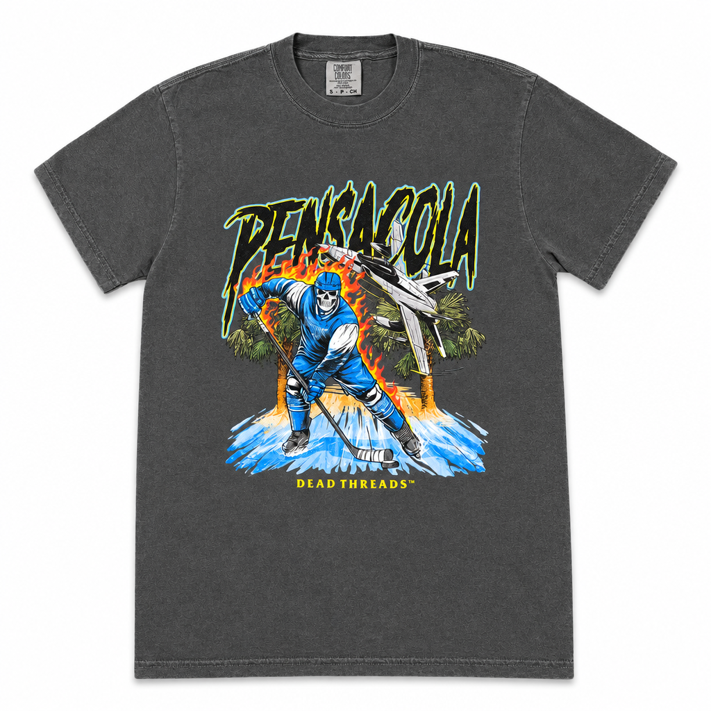 Ice  Flyers Adult Dead Threads T-Shirt