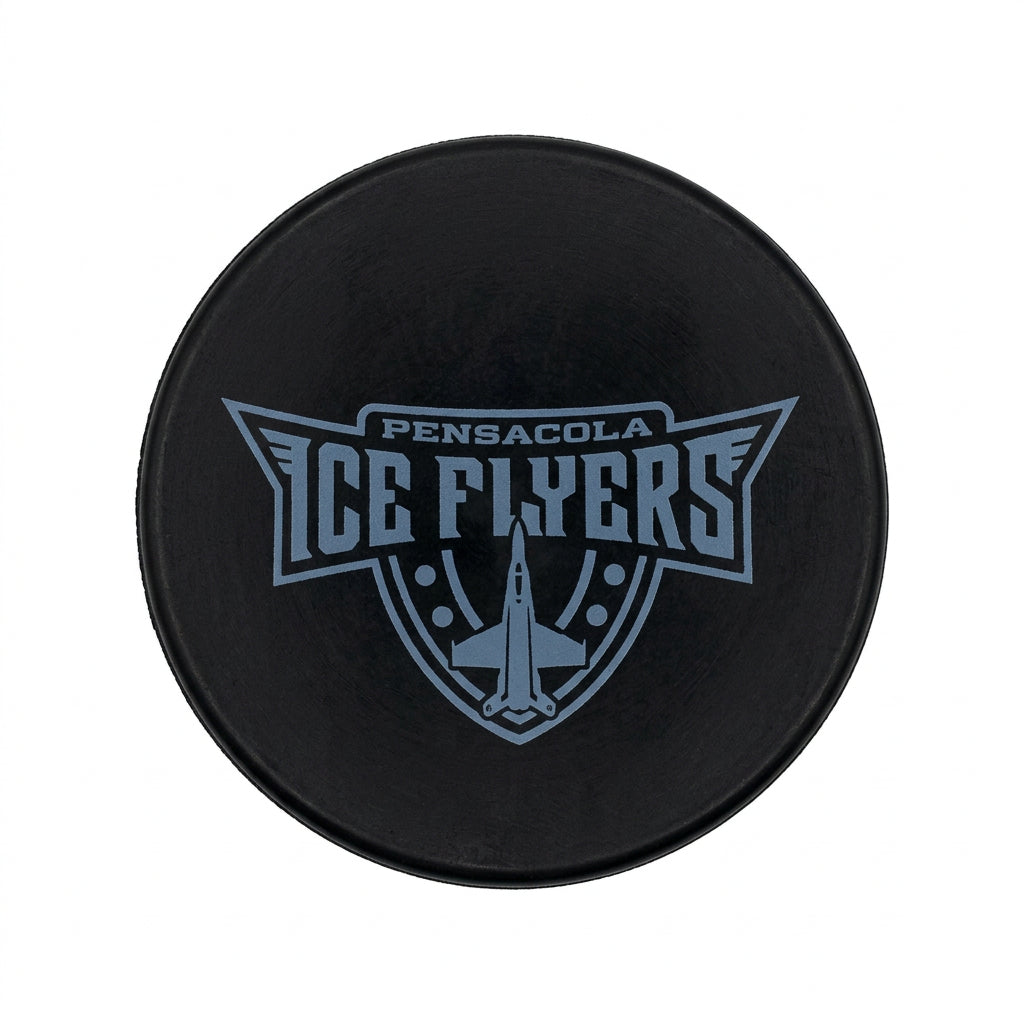 Ice Flyers Foam Primary Logo Puck