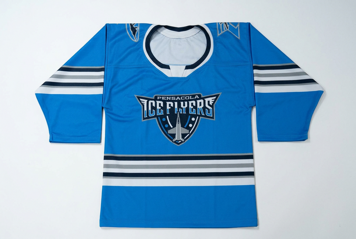 Ice Flyers OT Sports 2026-27 Youth Columbia Blue Jersey