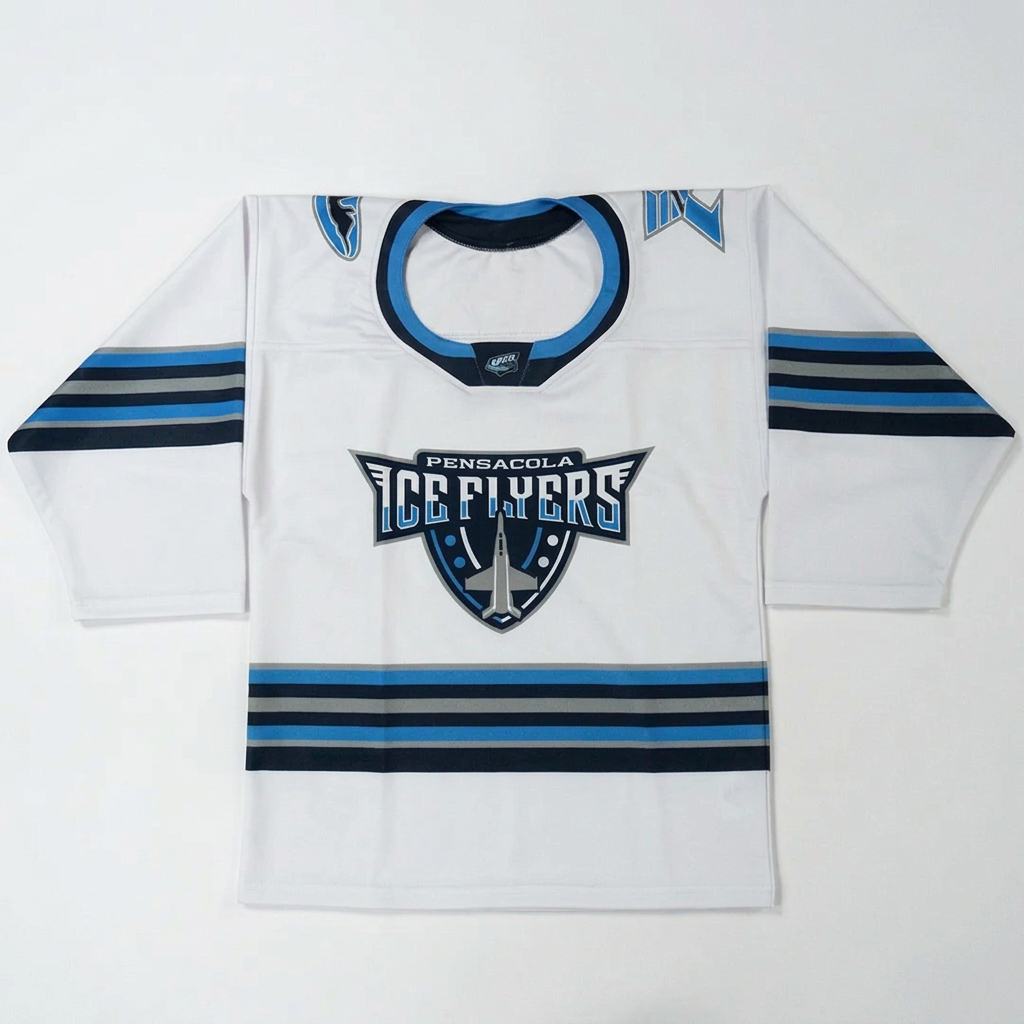Ice Flyers OT Sports 2026-27 Youth  White Jersey
