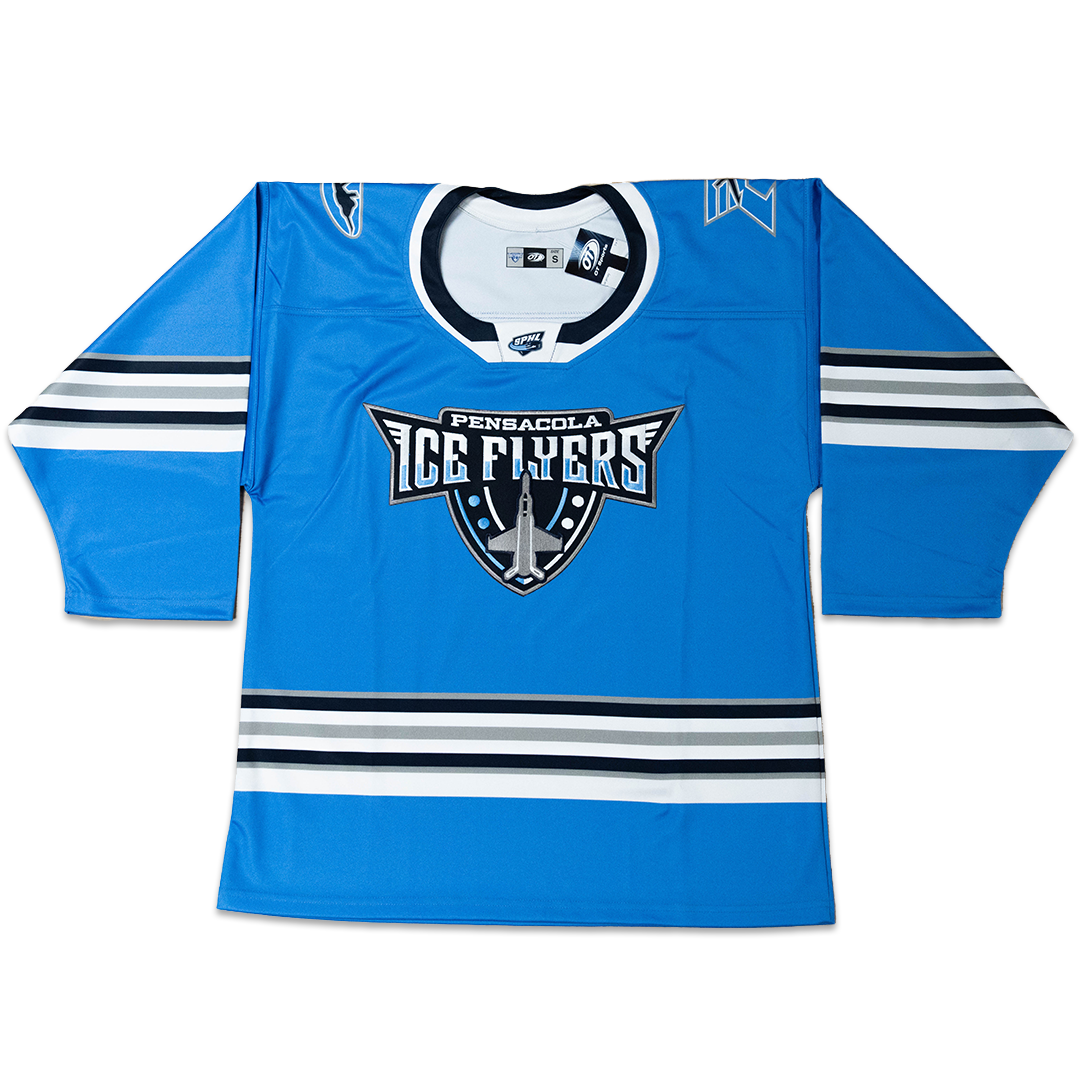 Ice Flyers Ot Sports 2026-27 Columbia Blue Jersey