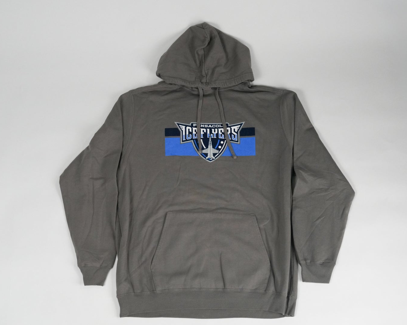 Shield Logo with Stripes Hoodie
