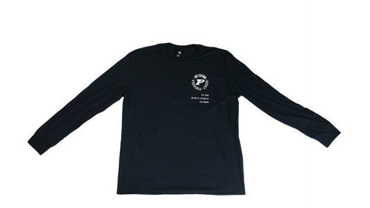 Navy P Logo Long Sleeve