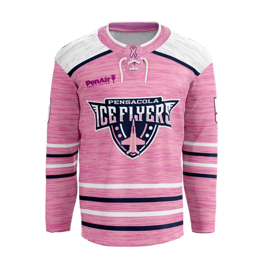 Pensacola Ice Flyers on X: Pre-order our 2021-22 season jerseys now!  Customized jerseys will have stitched logos, names, and numbers. Put your  order in to represent the coolest team in town! #FlyAsOne