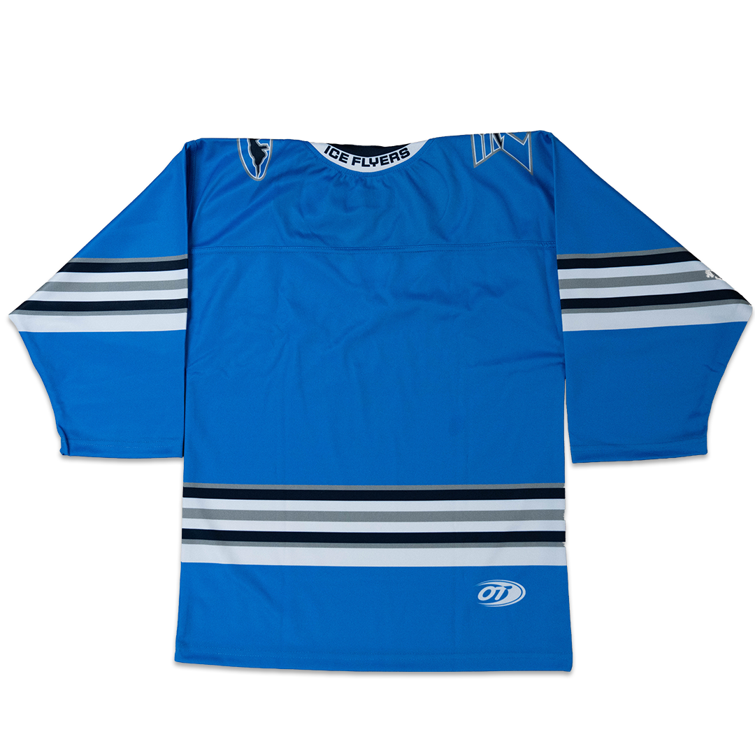 Ice Flyers OT Sports 2026-27 Youth Columbia Blue Jersey
