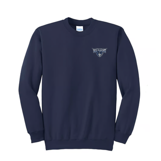 Ice Flyers Distressed Circle Crewneck - Youth