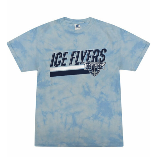 Ice Flyers Stripe Tee Tie Dye