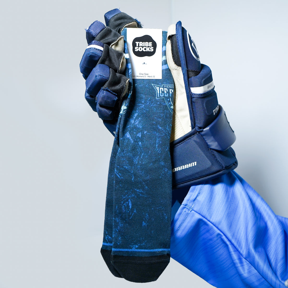 Ice Flyers Navy Socks